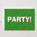 Search for candycanes invitations Green