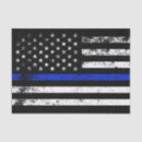 Search for american flag tissue paper Police