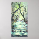 Search for watercolor waterfall art River