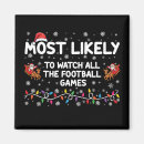 Search for football magnets Xmas