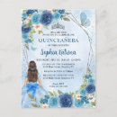 Search for baby blue quinceanera invitations Watercolor