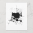 Search for contemporary art postcards Black and white