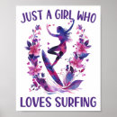 Search for surfer girl posters Tropical