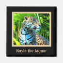 Search for jaguar face magnets Leopard