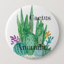 Search for cactus flower badges Watercolor