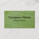 Search for banana business cards Green