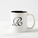 Search for black white silver mugs Initial