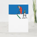 Search for golf seasonal cards Santa
