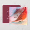 Search for red landscape invitations Watercolor