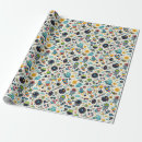 Search for outer space wrapping paper Pattern