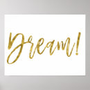 Search for gold foil posters Typography