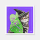 Search for funny halloween napkins Pets