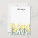 Search for daffodil thank you cards Watercolor