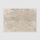 Search for map tissue paper England