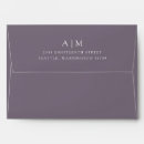 Search for purple wedding envelopes Trendy