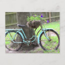 Search for bicycle basket postcards Flower