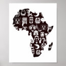 Search for african map posters Animals