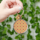 Search for floral patterns key rings Geometric