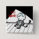 Search for robot square badges Cyborg