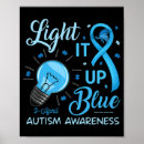 Search for light up posters Autism