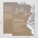 Search for sand bridal shower invitations Coastal