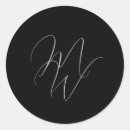 Search for solid black colour stickers Ampersand