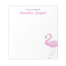 Search for flamingo notepads Pink