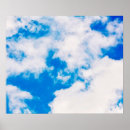 Search for sky blue background posters White