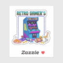 Search for pixelated 8 bit stickers Arcade