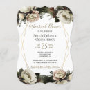 Search for winter rehearsal dinner invitations Greenery
