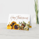Search for sunflower happy thanksgiving cards Pumpkin