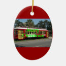 Search for trolley christmas tree decorations Streetcar