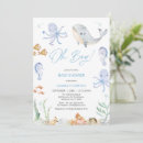 Search for ocean baby shower invitations Modern