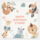 Search for safari invitation stickers Calling all party animals