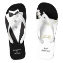 Search for just married flipflops Couple