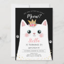 Search for meow invitations Pawty
