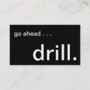Search for drilling business cards Exploration