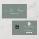 Search for signature business cards Qr code