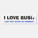 Search for bush bumper stickers Political figures