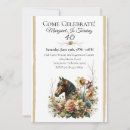 Search for 40th birthday horses Watercolor