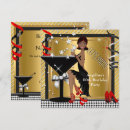 Search for african american woman invitations Red