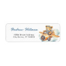 Search for airplane baby shower return address labels Baby boy