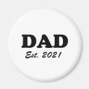 Search for for dad magnets Black and white