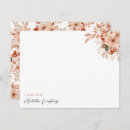 Search for watercolor flower note cards Feminine