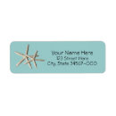 Search for starfish beach return address labels Sand
