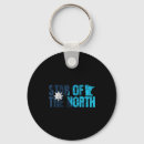 Search for north star key rings State flag