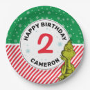 Search for grinch plates Christmas party