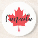 Search for maple leaf coasters Canadian