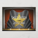 Search for hollywood red carpet sweet 16 invitations Star