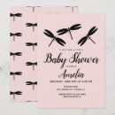 Search for pink dragonfly invitations Modern